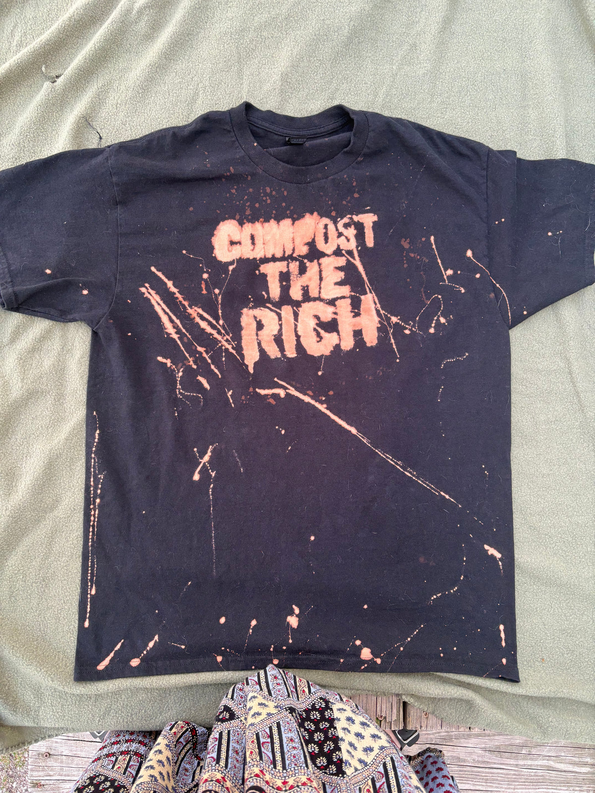 "Compost" Dyed Tee