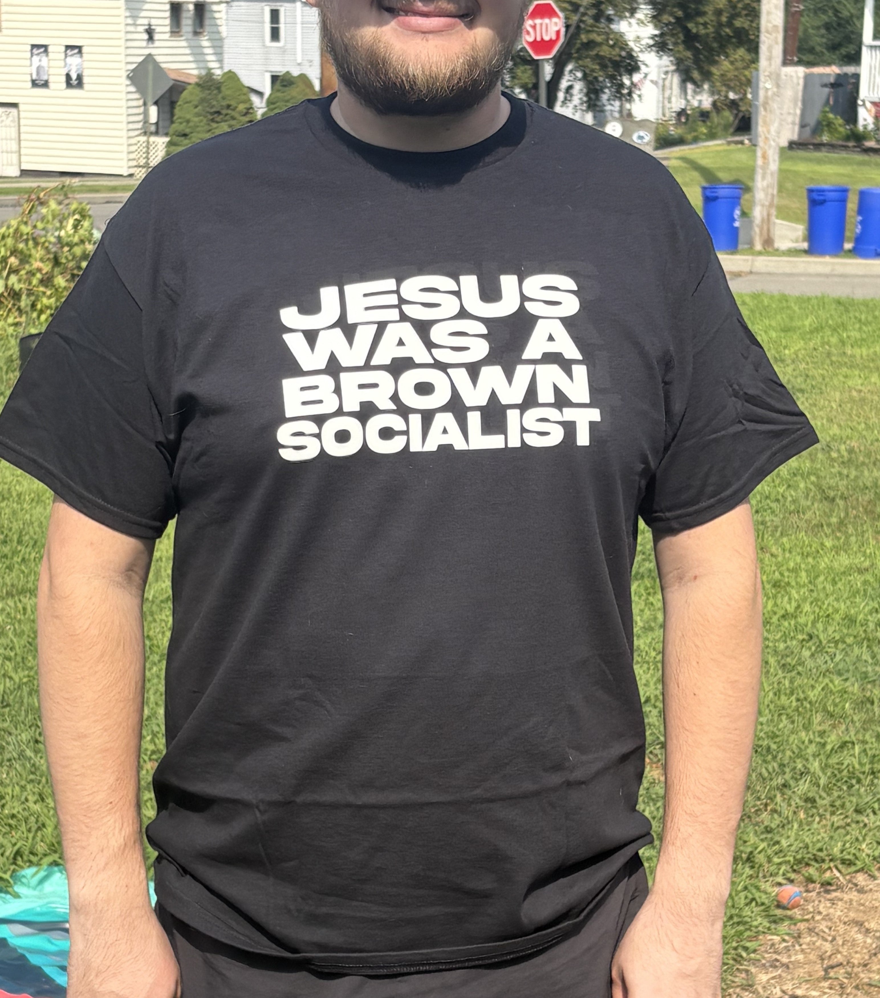 "Jesus" Vinyl Logo Tee