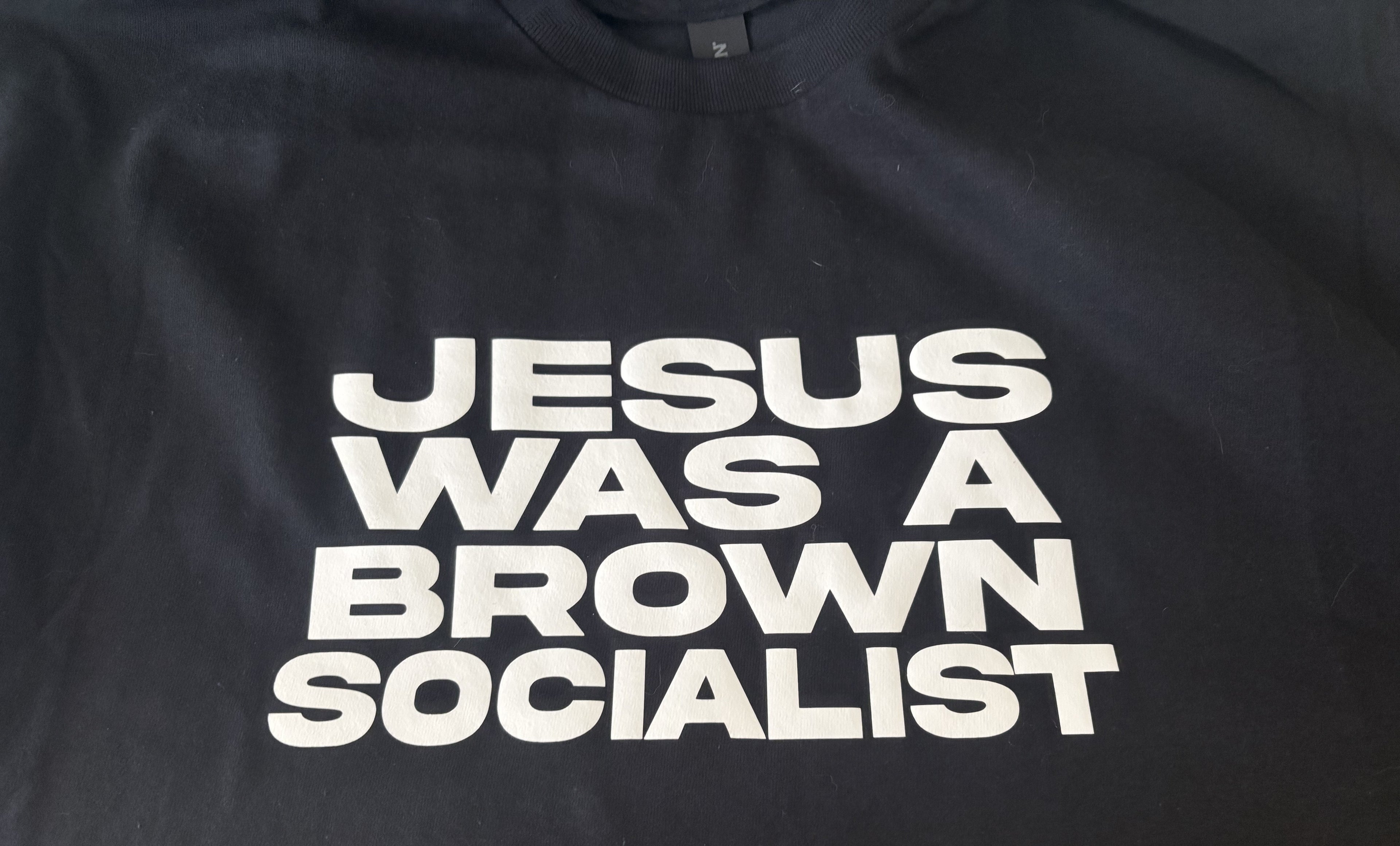 "Jesus" Vinyl Logo Tee